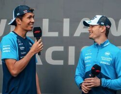 Albon: "Es una gran pista, pero no siempre es bueno para nuestro coche"