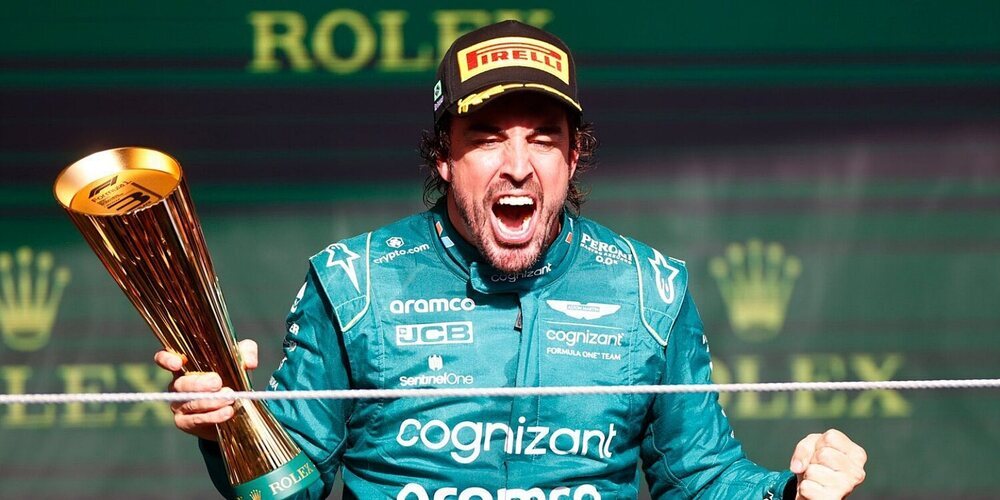 Fernando Alonso: "Cuando Pérez me adelantó, pensé que subir al podio ya no era posible"