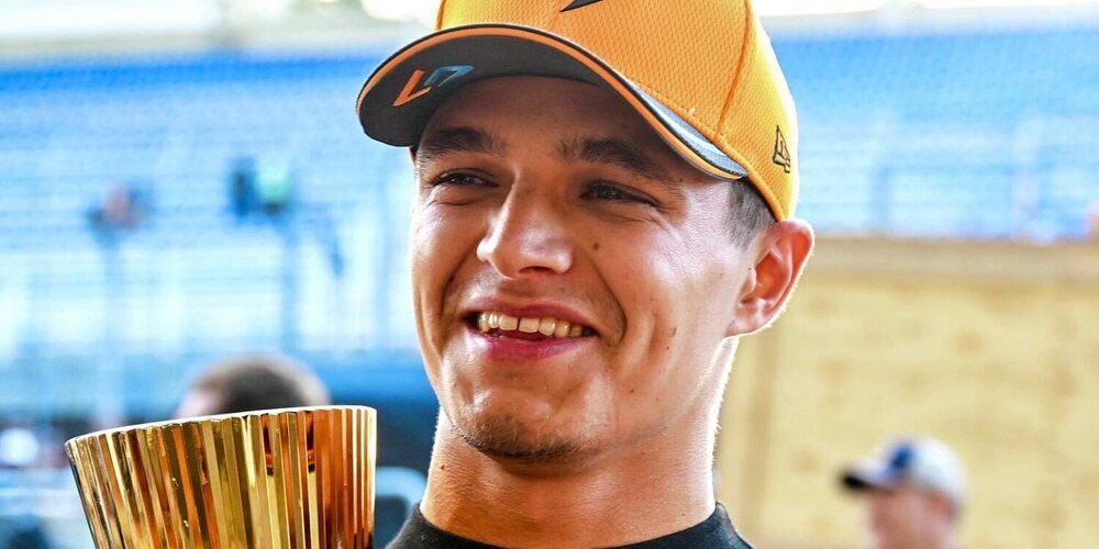 Lando Norris: "Estoy muy contento de estar constantemente luchando por el podio"