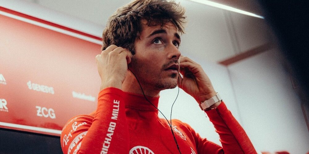 Charles Leclerc: "Parecemos bastante competitivos, pero aún queda un largo camino"