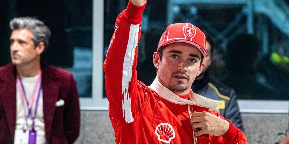 Leclerc: "Me he sentido cómodo en el coche durante todo el fin de semana"