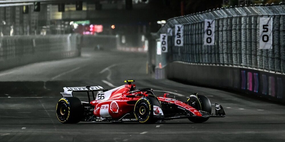 Sainz, tras el GP de Las Vegas: "Hemos limitado daños y sumado puntos importantes para el subcampeonato"