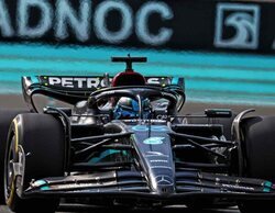 George Russell y Charles Leclerc dominaron la jornada de viernes en Abu Dabi