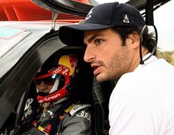 Carlos Sainz alaba la progresión de su hijo en la F1: "Consigue crecer cada año"