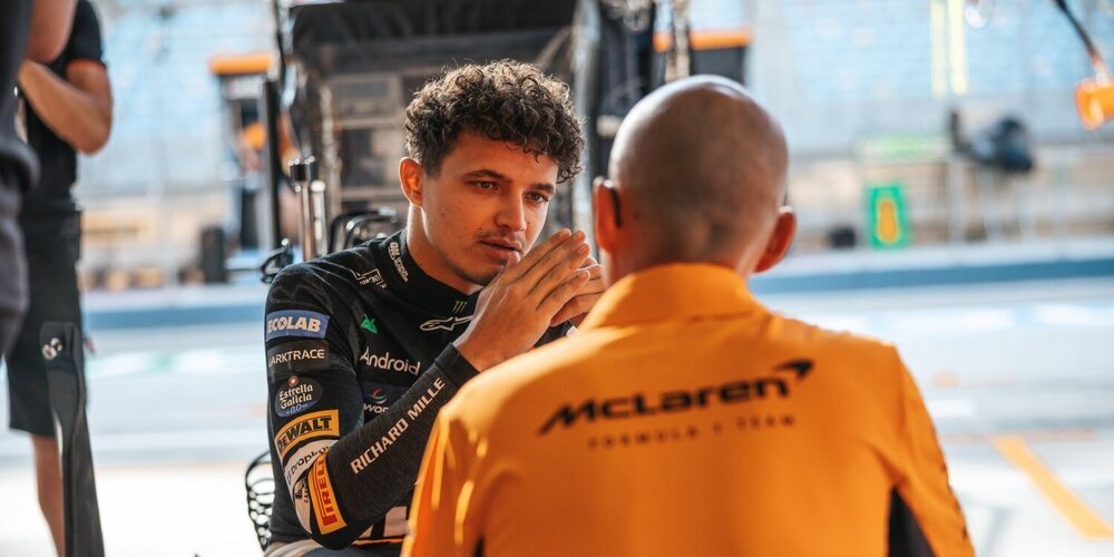 Lando Norris: "Llegamos con un coche mucho mejor para empezar la temporada"