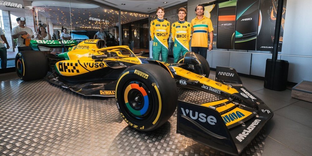 McLaren presenta una decoración especial para Mónaco en honor a Ayrton Senna