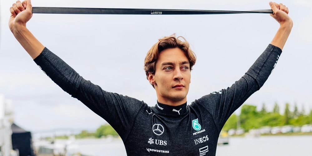 Russell se lleva la Pole en Canadá, Verstappen replica su tiempo y los Ferrari y Pérez naufragan