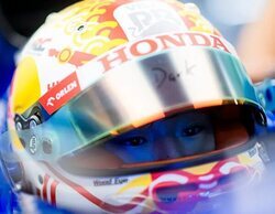 Yuki Tsunoda: "Me siento bien, pero solo son los Entrenamientos Libres"