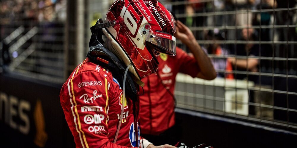 Charles Leclerc, sobre Hamilton: "Es un piloto muy fuerte, tiene muy pocos puntos débiles"