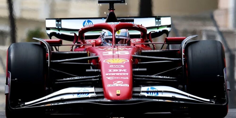Charles Leclerc domina ambas sesiones de Libres en su GP de casa