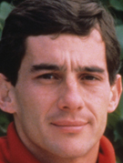 Retrato de Ayrton Senna