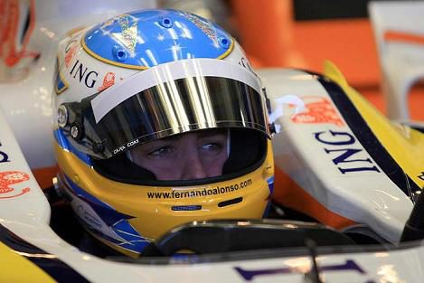 Alonso vuelve a subirse a un Renault