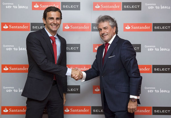 De la Rosa se convierte en nuevo embajador del Banco Santander