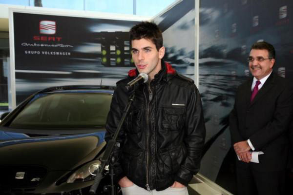 Alguersuari renueva como embajador de SEAT hasta 2013