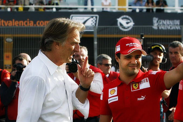 Montezemolo: "Massa es y será un piloto número 1 para Ferrari"