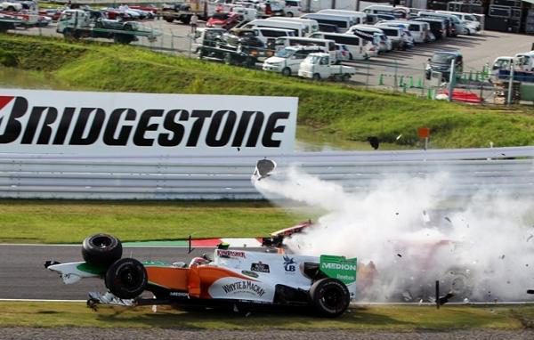 Doble abandono para Force India