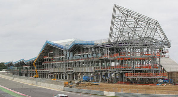 El nuevo 'paddock' de Silverstone estará terminado en mayo