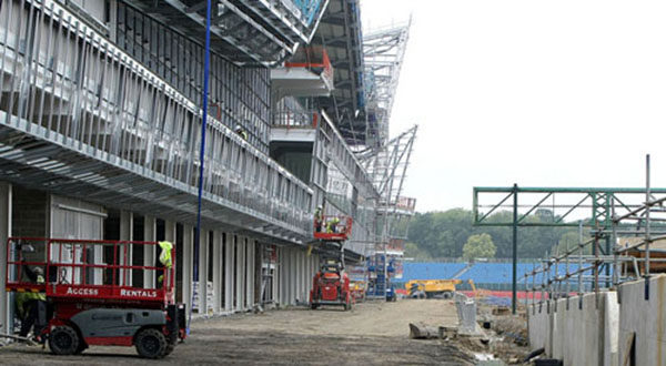 El nuevo 'paddock' de Silverstone estará terminado en mayo