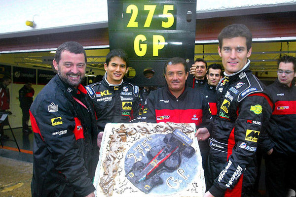 Minardi: "Webber ha sido subestimado por todo su entorno"