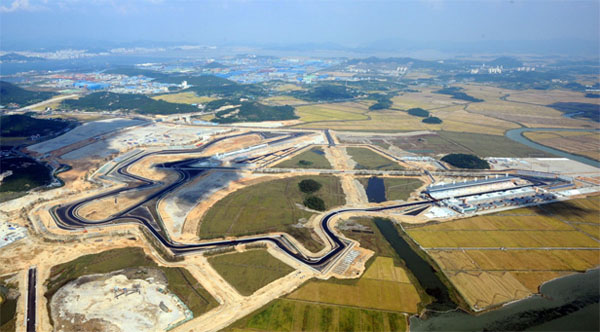 La ciudad del circuito de Corea se construirá en 2011