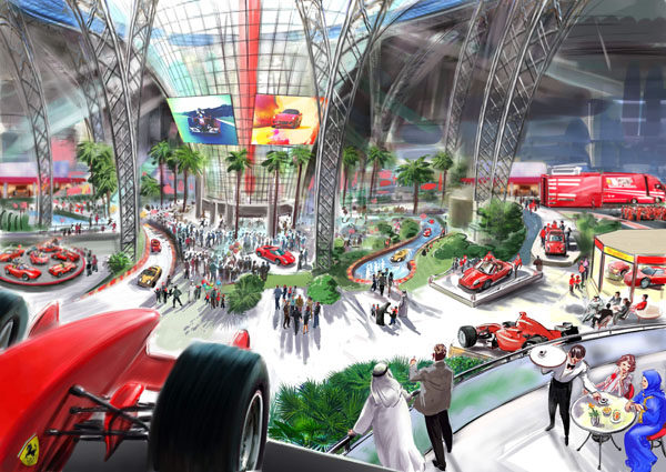 'Ferrari World' abre sus puertas este miércoles