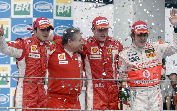 Massa ayudará a Alonso a ganar el título en Brasil