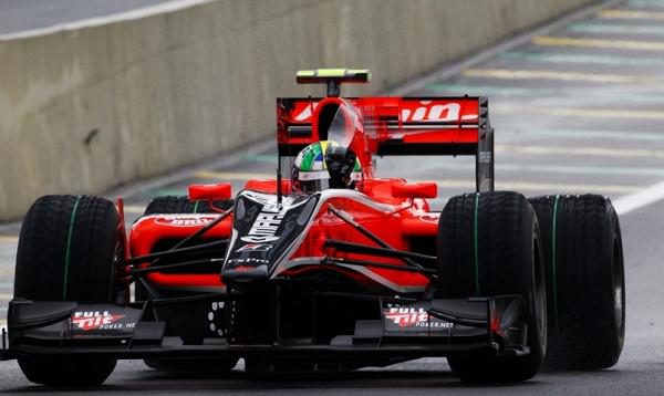 Di Grassi triste por su pobre carrera en casa