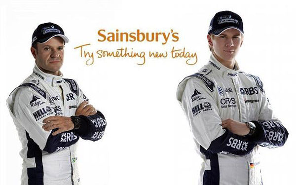 Williams anuncia un acuerdo con Sainsbury's