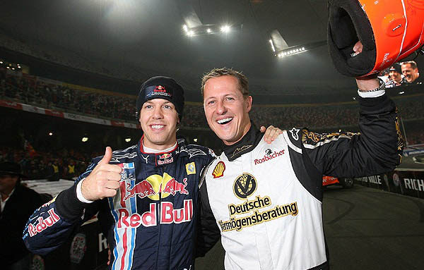 Schumacher: "Vettel es un gran campeón"