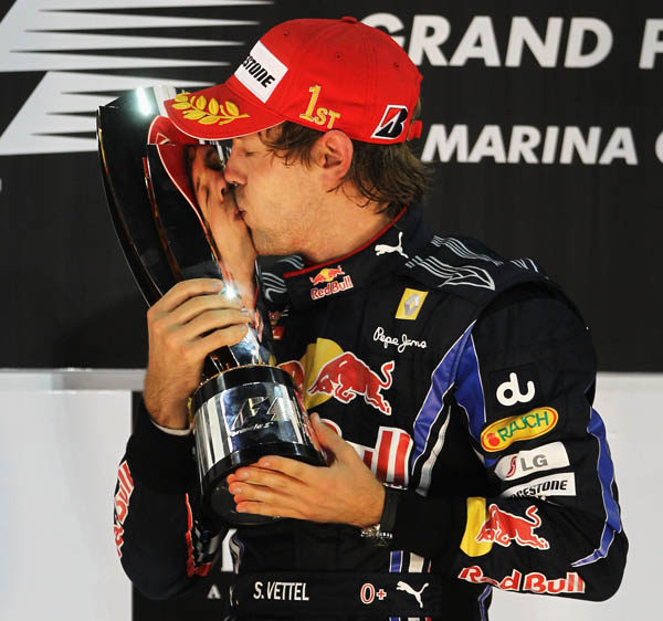 Vettel: "He sido líder sólo una vez, la más importante"