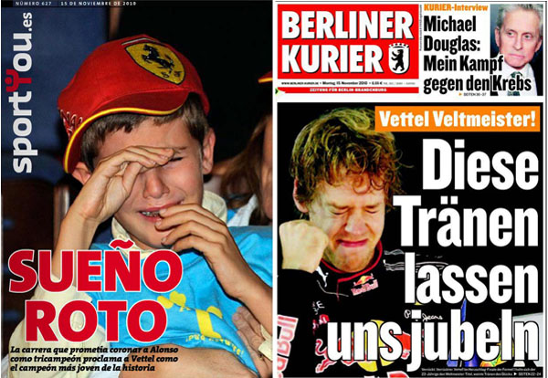 Resumen de prensa: Alemania celebra, España llora