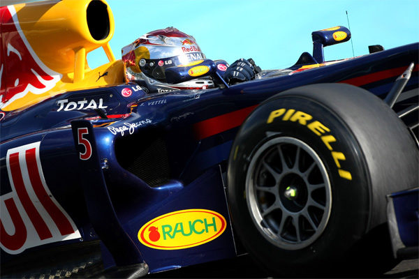 Vettel: "Los neumáticos son mejores de lo esperado"