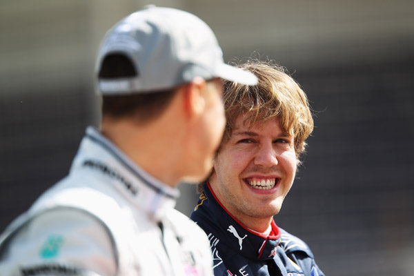 Schumacher, sobre el éxito de Vettel: "Me alegro por él"