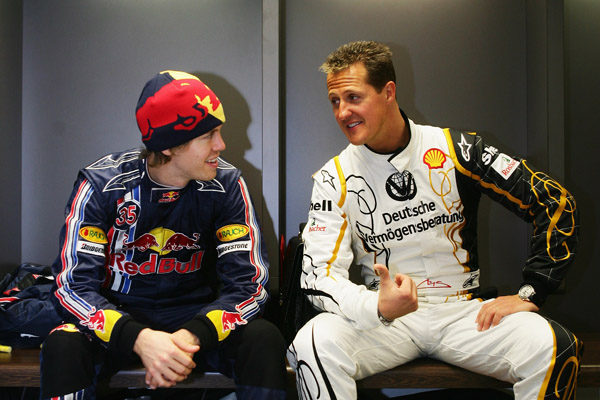 Vettel se medirá a Schumacher y Prost en la Carrera de Campeones