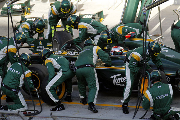 Temporada 2010: El equipo Lotus Racing