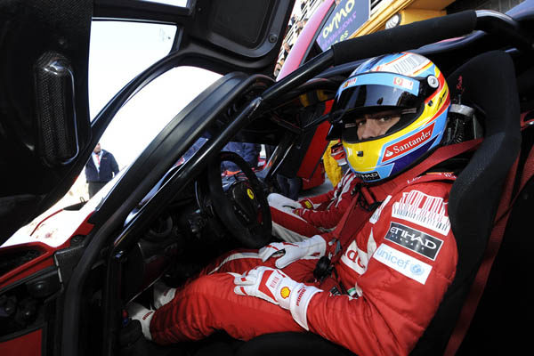 Alonso: "En Ferrari, he encontrado los valores que yo mismo tengo"