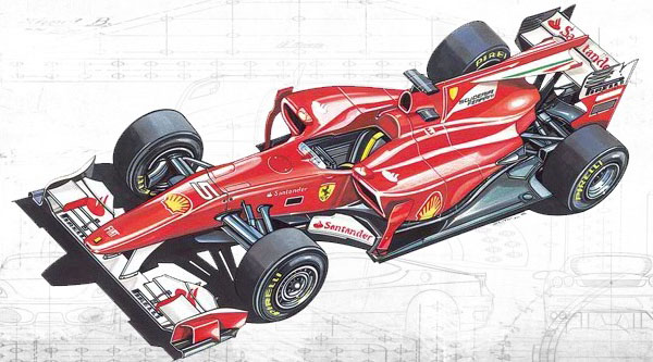 ¿Primeros bocetos del Ferrari F11?