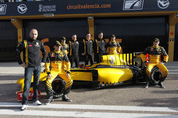 Temporada 2010: El equipo Renault F1