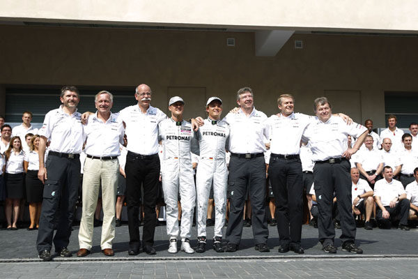 Temporada 2010: El equipo Mercedes GP Petronas