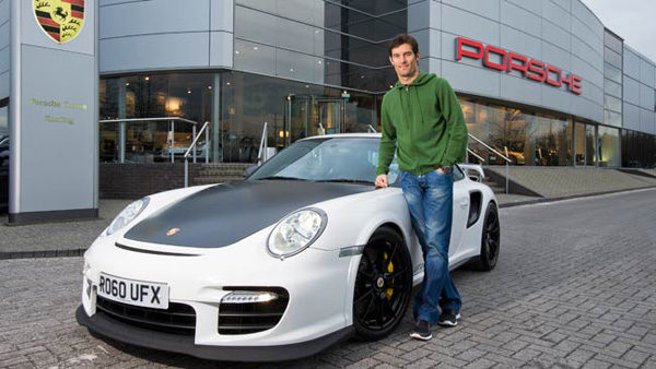 Un Porsche 911 GT2 RS, el nuevo juguete de Mark Webber
