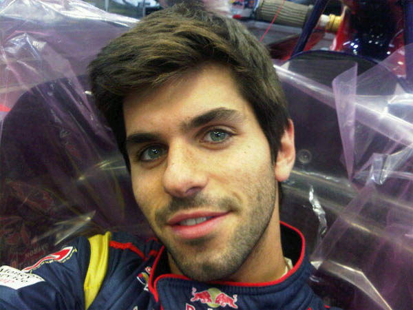 Alguersuari prueba el nuevo asiento del STR6