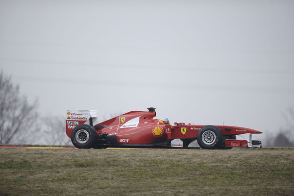 Alonso ha rodado en Fiorano con el nuevo F150