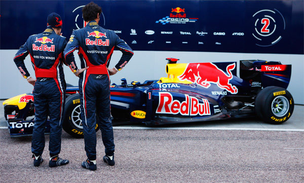 Red Bull presenta su nuevo monoplaza de 2011, el RB7