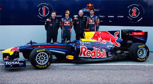 Red Bull presenta su nuevo monoplaza de 2011, el RB7