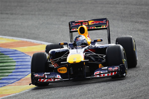 Vettel es el más rápido en la primera jornada de test de 2011