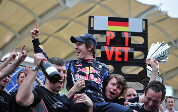 Temporada 2010: El equipo Red Bull Racing