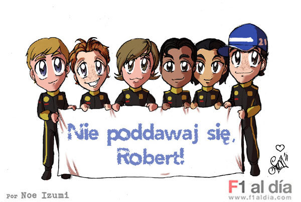 Los Chibis (37): Nie poddawaj się Kubica!