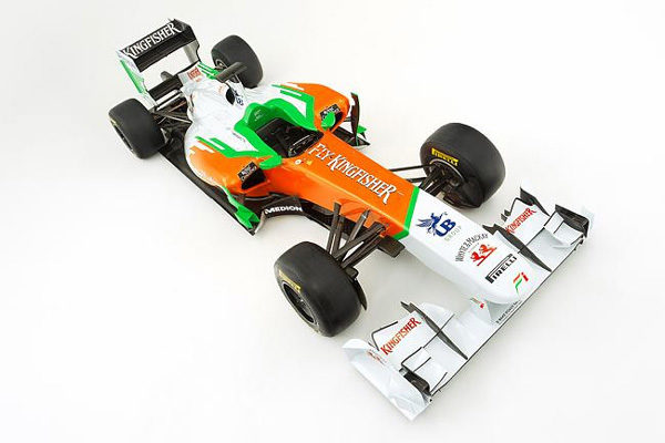 Force India presenta su monoplaza para la temporada 2011, el VJM04