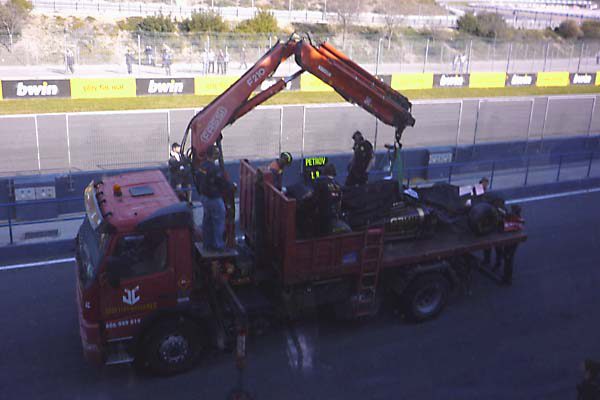 Crónica de la primera jornada de test de Fórmula 1 en Jerez