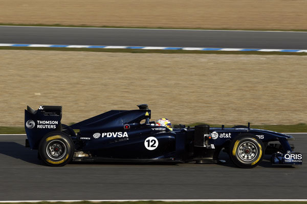 Crónica de la primera jornada de test de Fórmula 1 en Jerez
